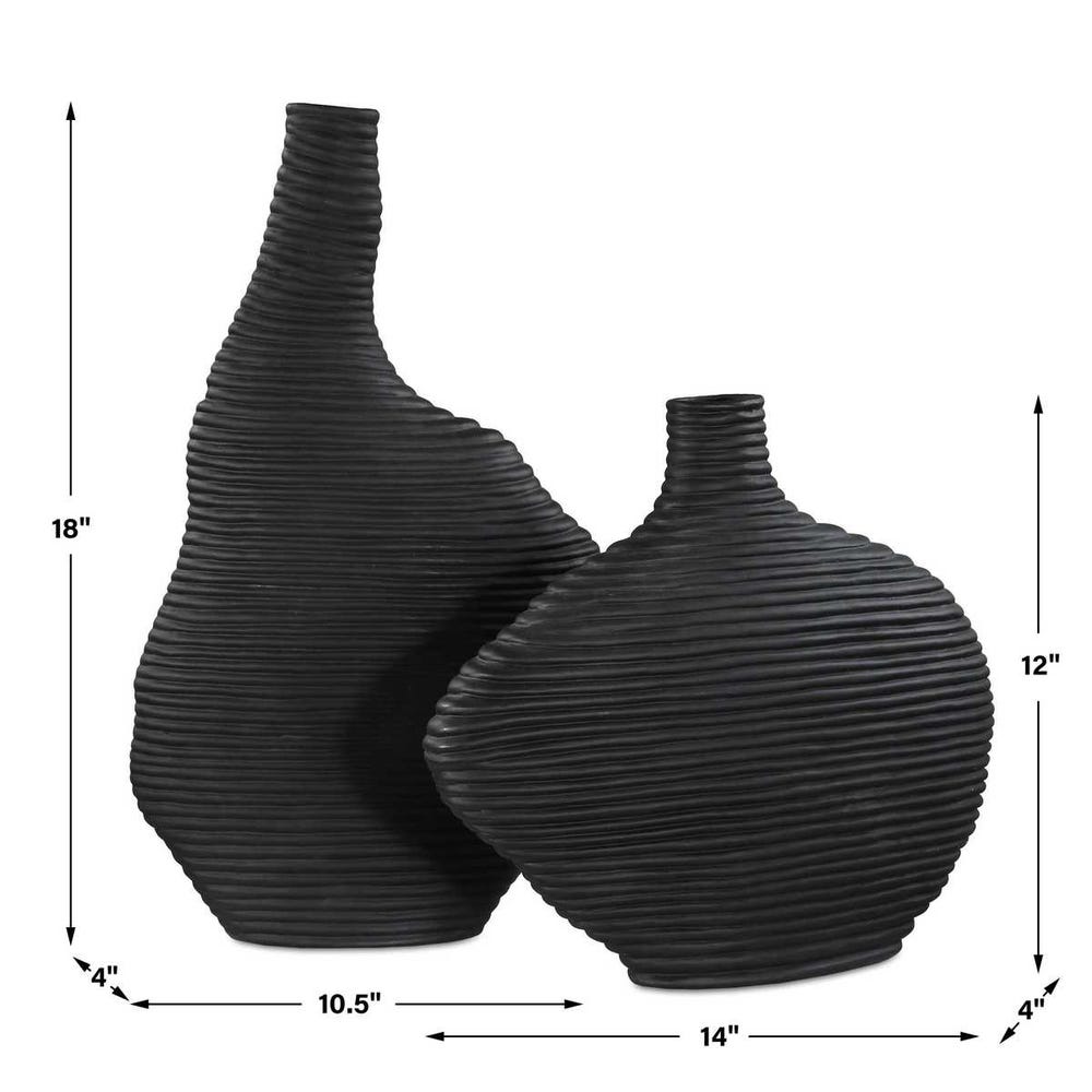 Duostacked Vases, S/2