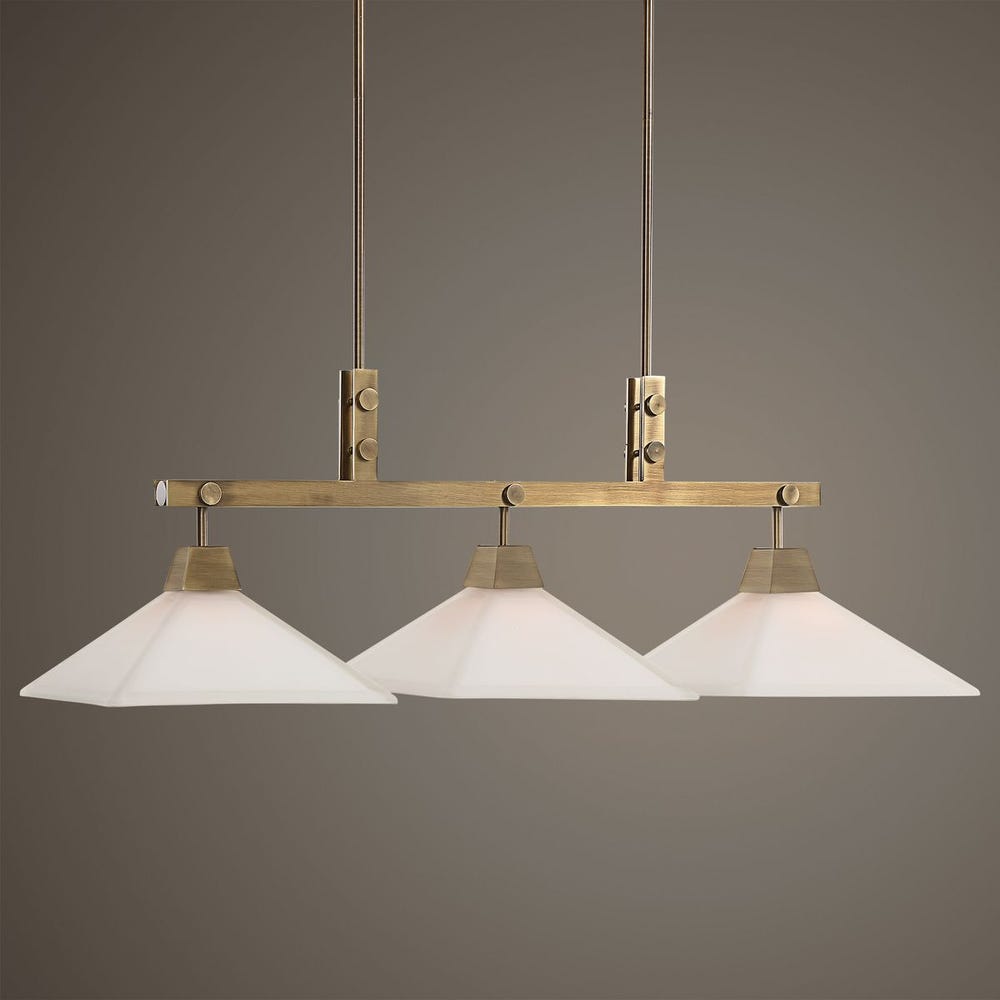 Brookdale, 3 Lt Linear Chandelier