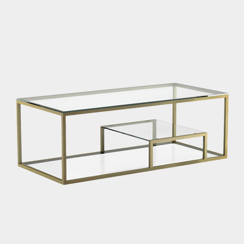Barolo Coffee Table - Gold