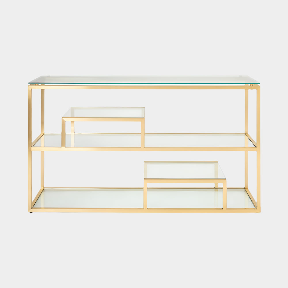 Barolo Console Table - Gold