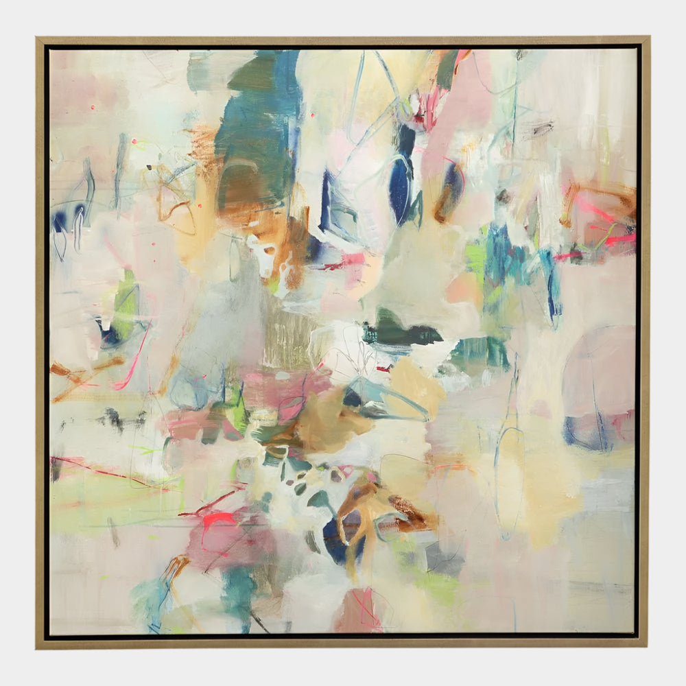 Party Time Framed Canvas