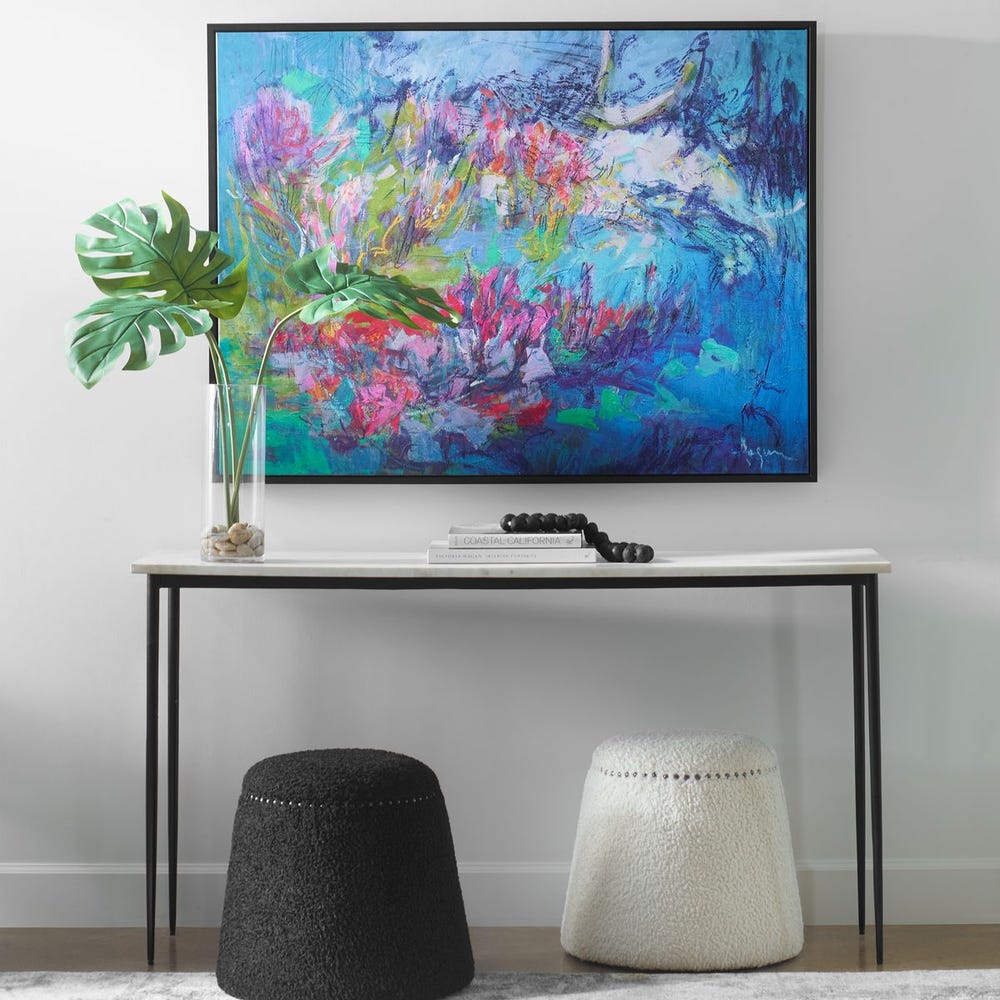 Threshold Of A Dream Framed Canvas