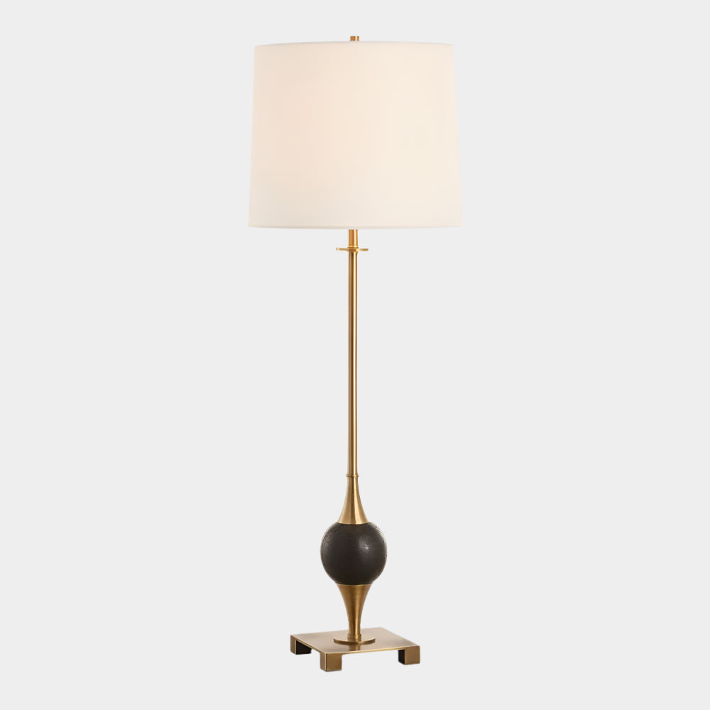 Dempsey Buffet Lamp, Brass