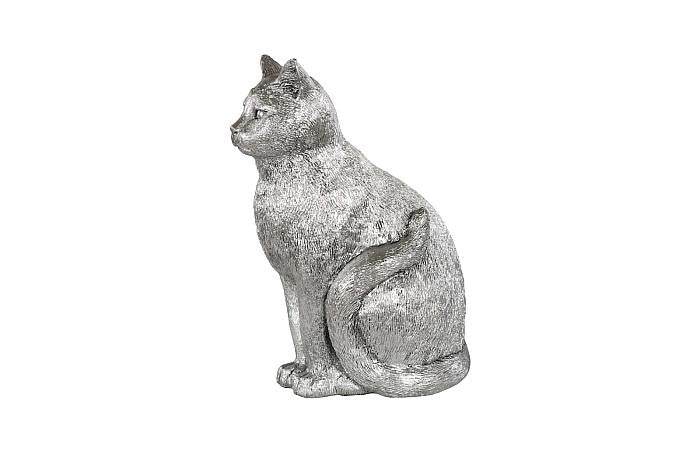 Sculpture de chat en bronze