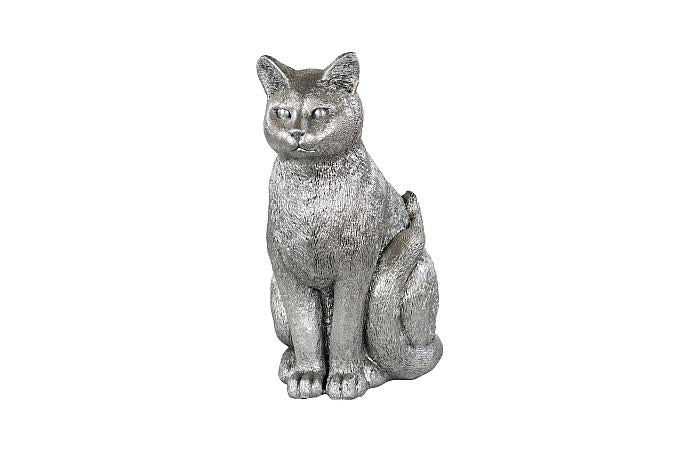 Sculpture de chat en bronze