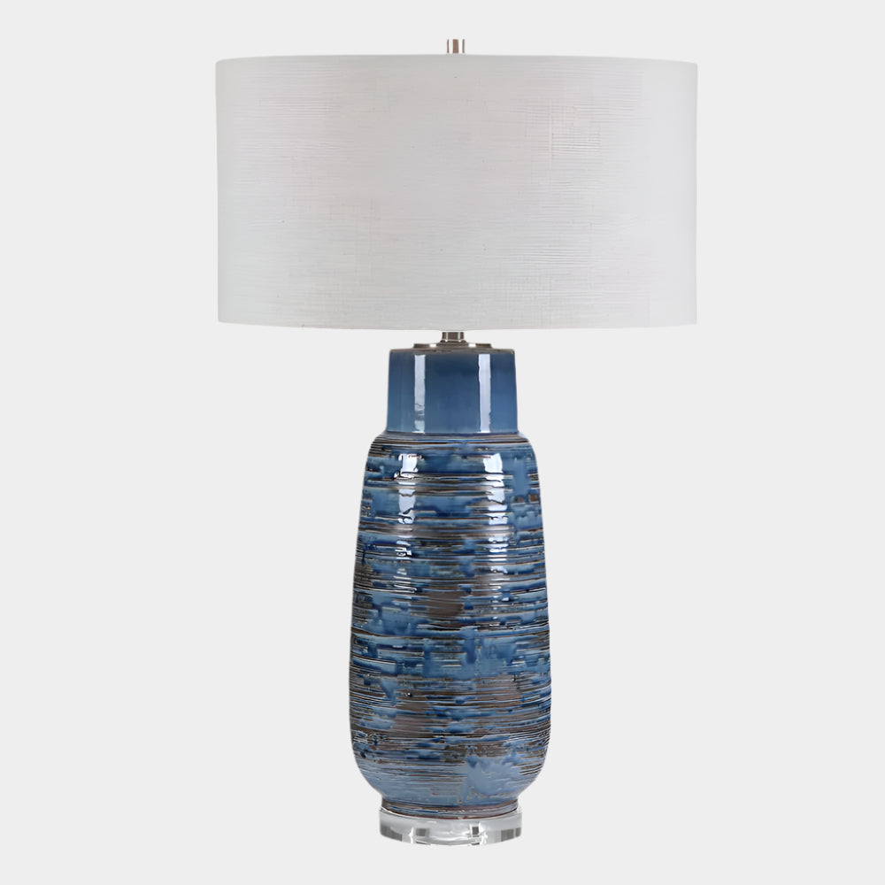 Magellan Table Lamp, Blue