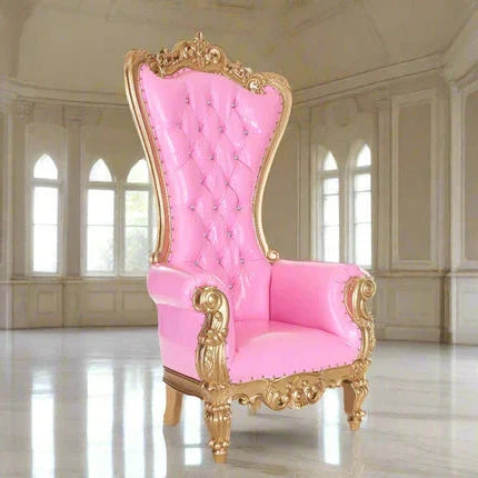 Chloe Throne Chair - Vinyl
