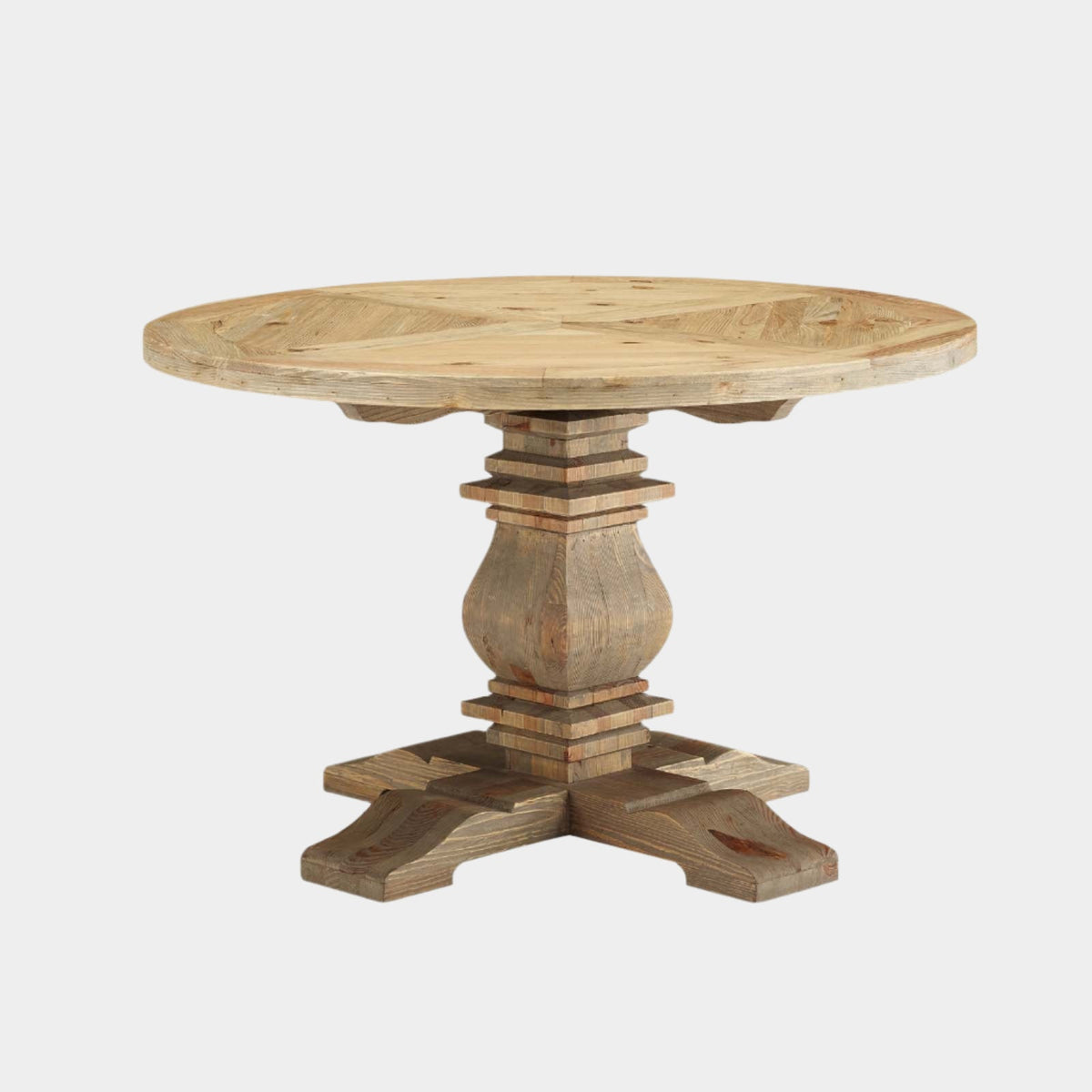 Column Wood Dining Table - 47" Round