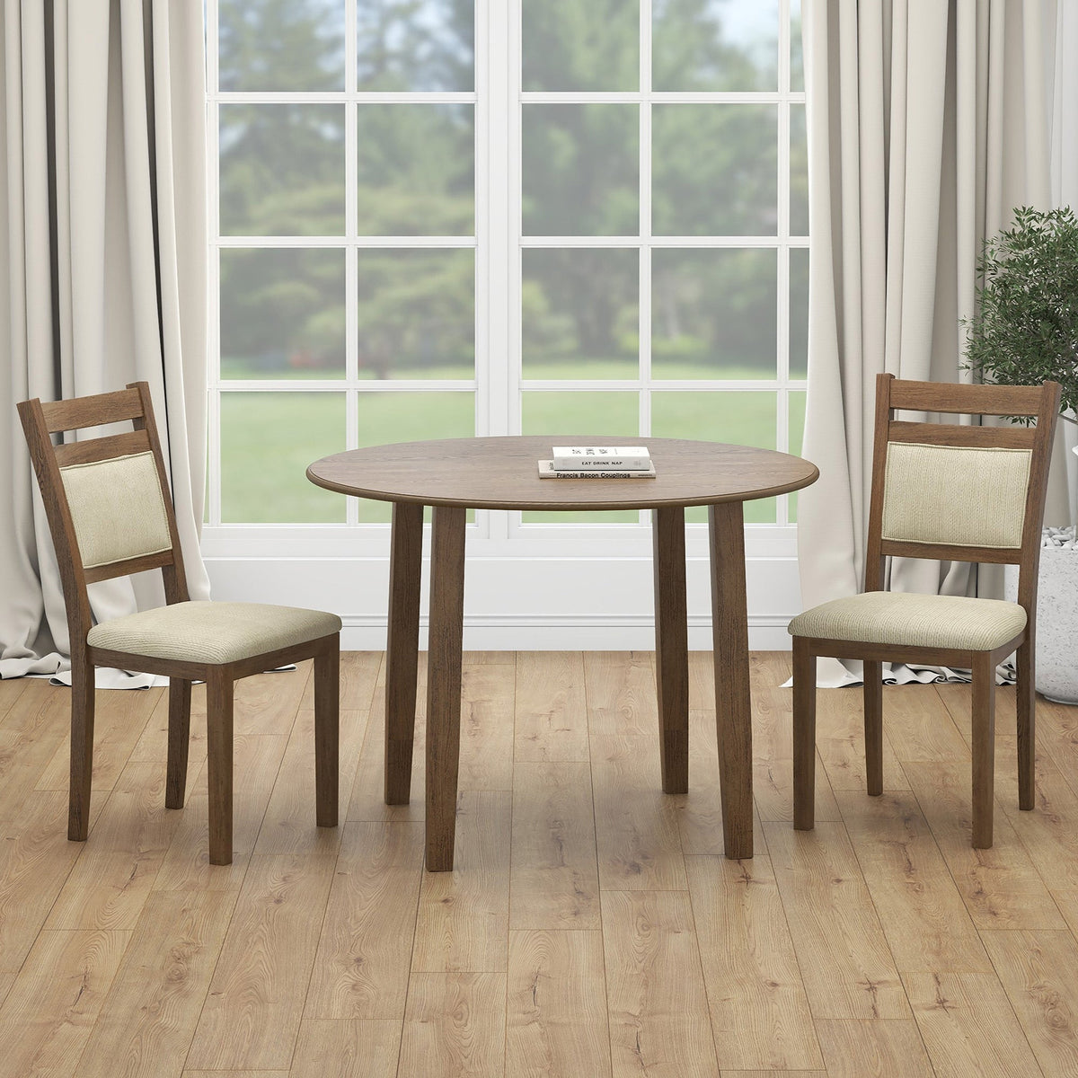 Conrad 3Pc Dining - Walnut