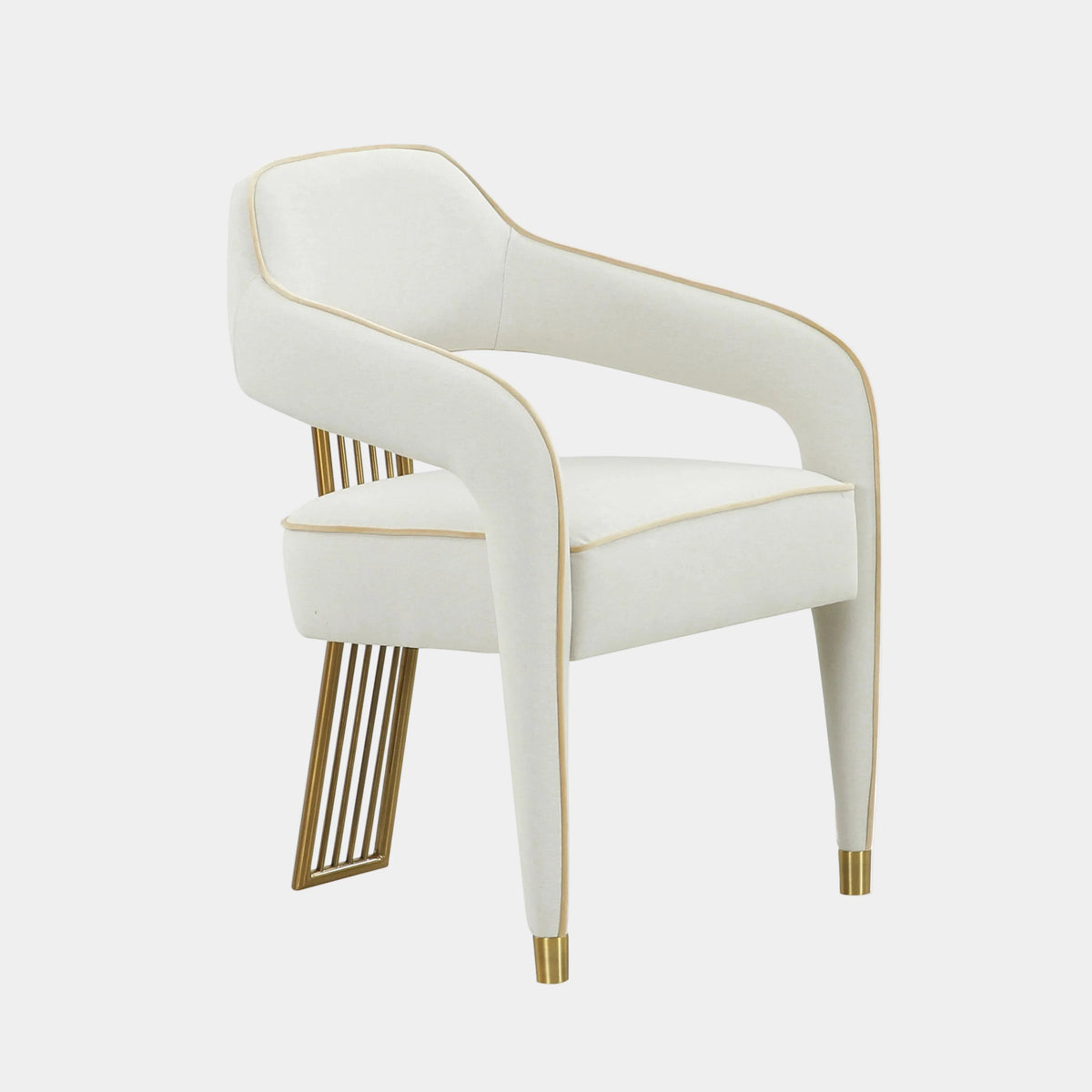 Corralis Dining Chair - Cream Performance Linen