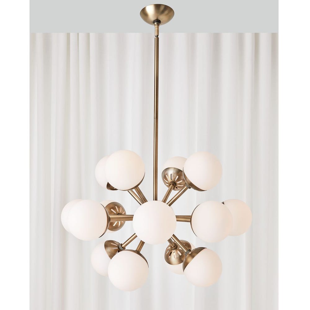 Droplet, 16 Lt Chandelier