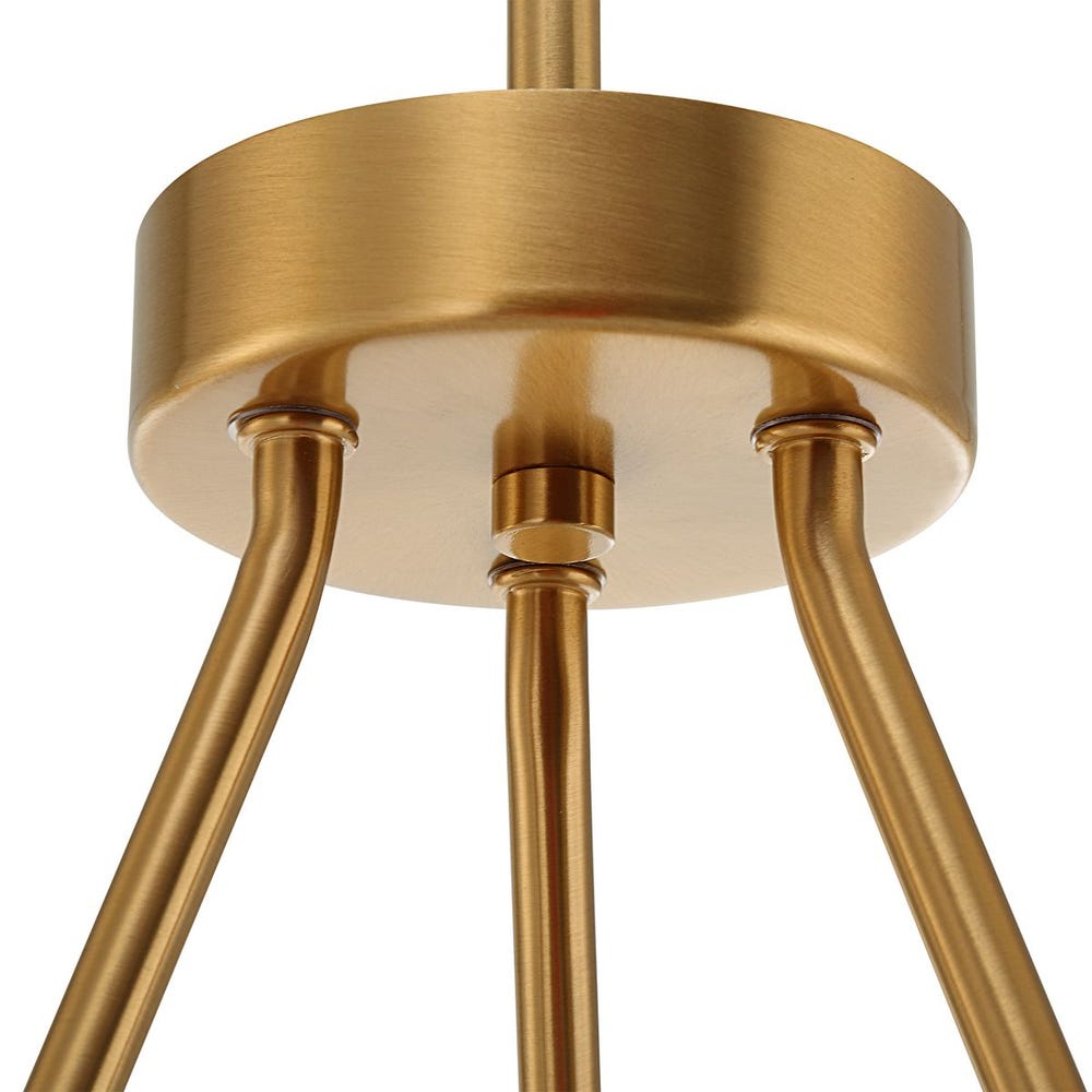 Oviform, 6 Lt Chandelier
