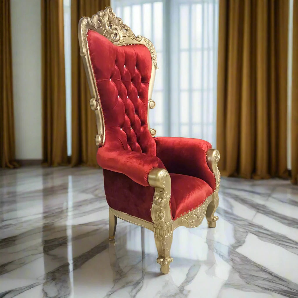 Tamira Queen Throne Chair