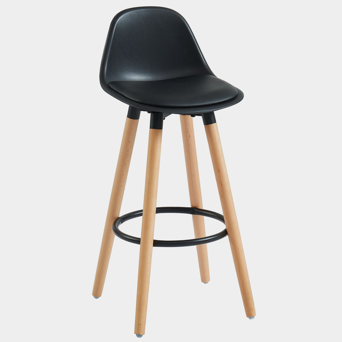 Diablo Counter Stool - 26" 2 Black Natural