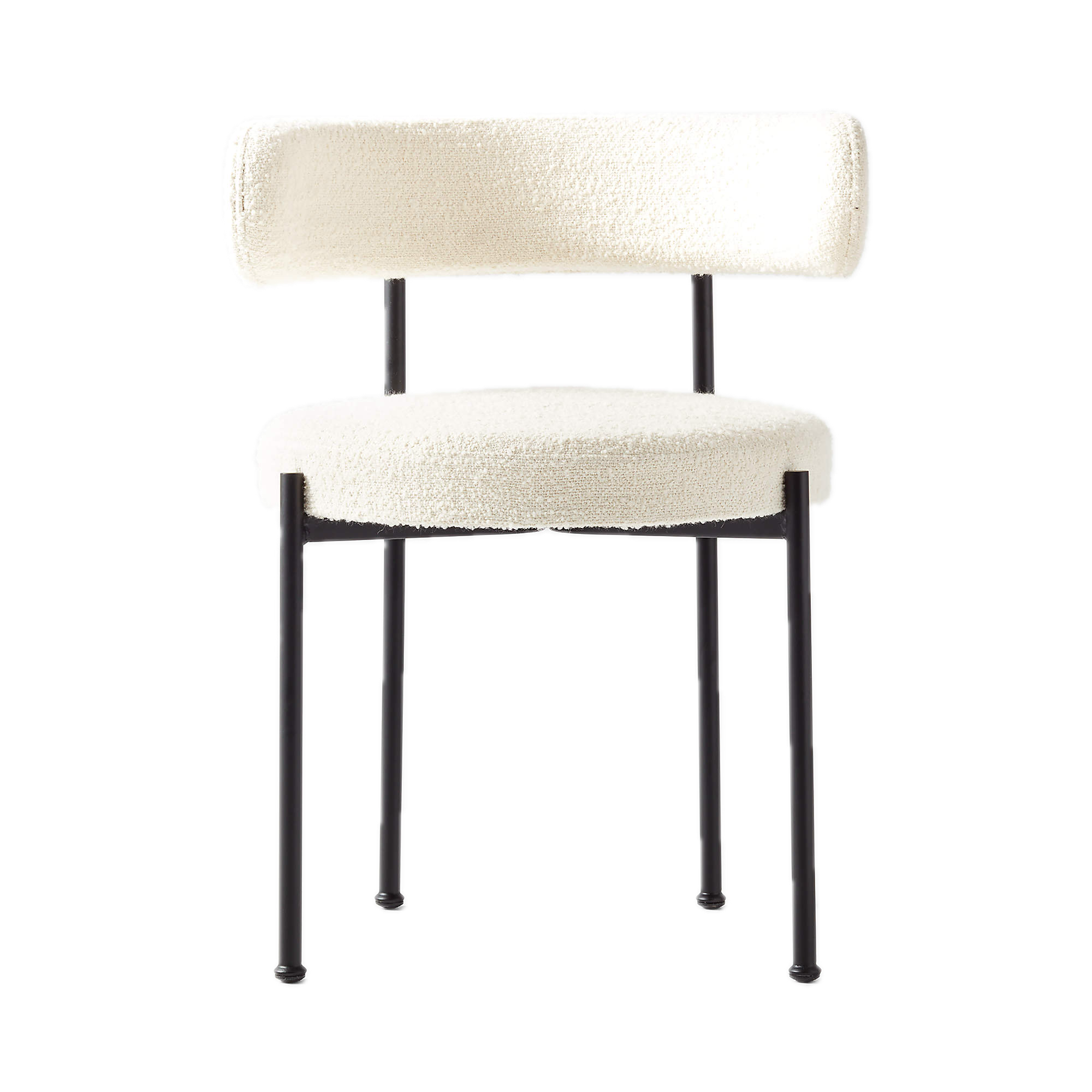 Inesse Boucle Ivory Dining Chair