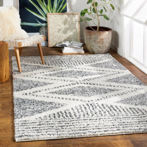 Deluxe Shag Machine Woven Rug