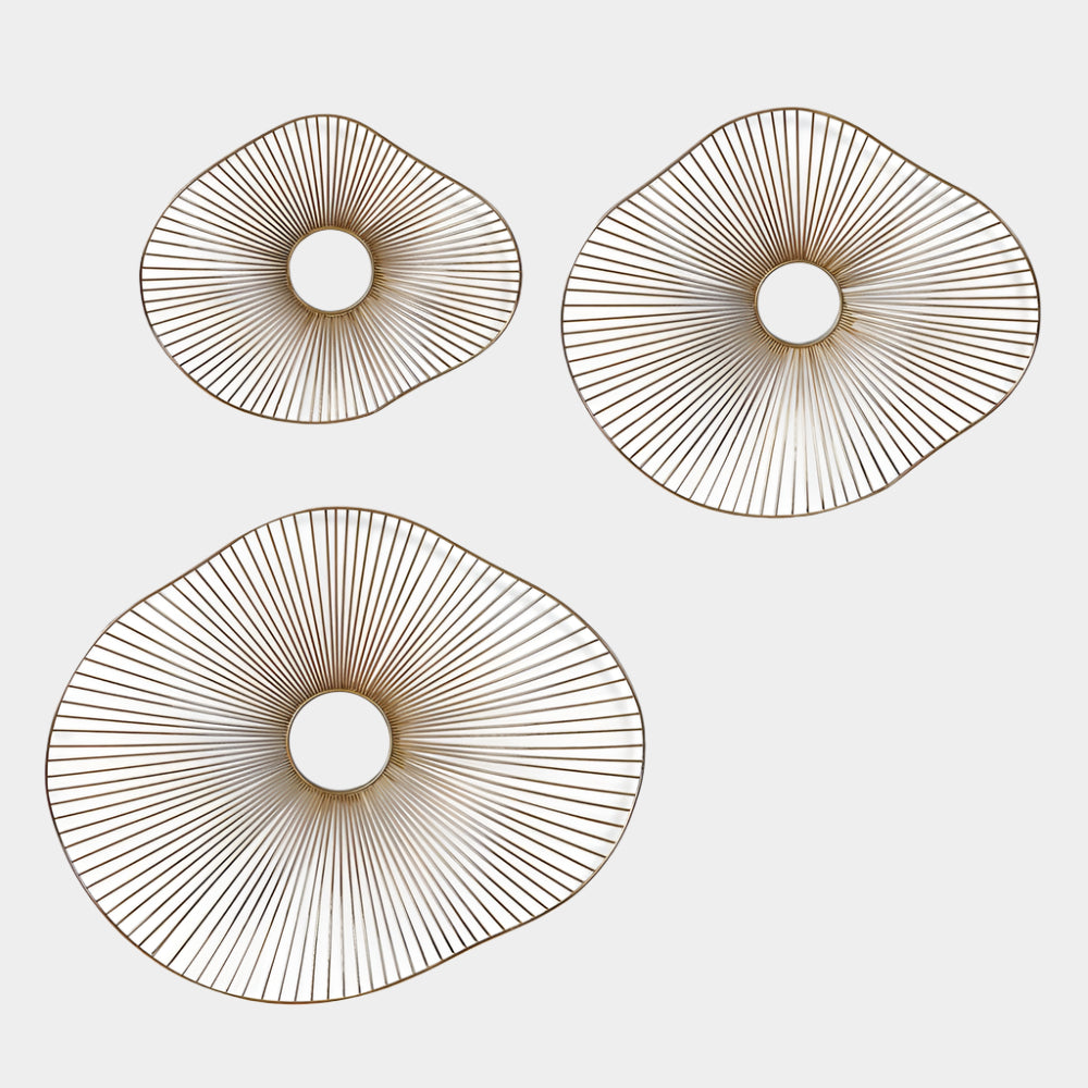 Avarie Metal Wall Art, S/3