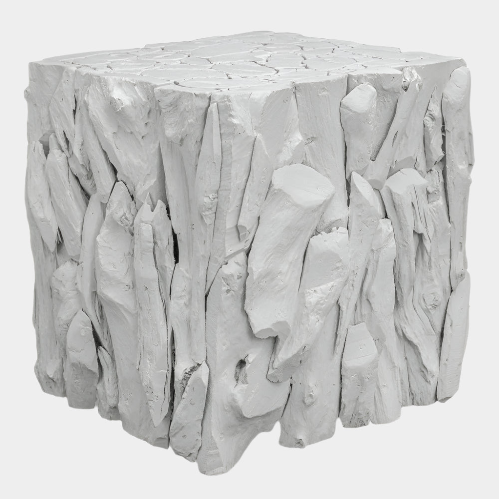 Teak Root Bunching Cube