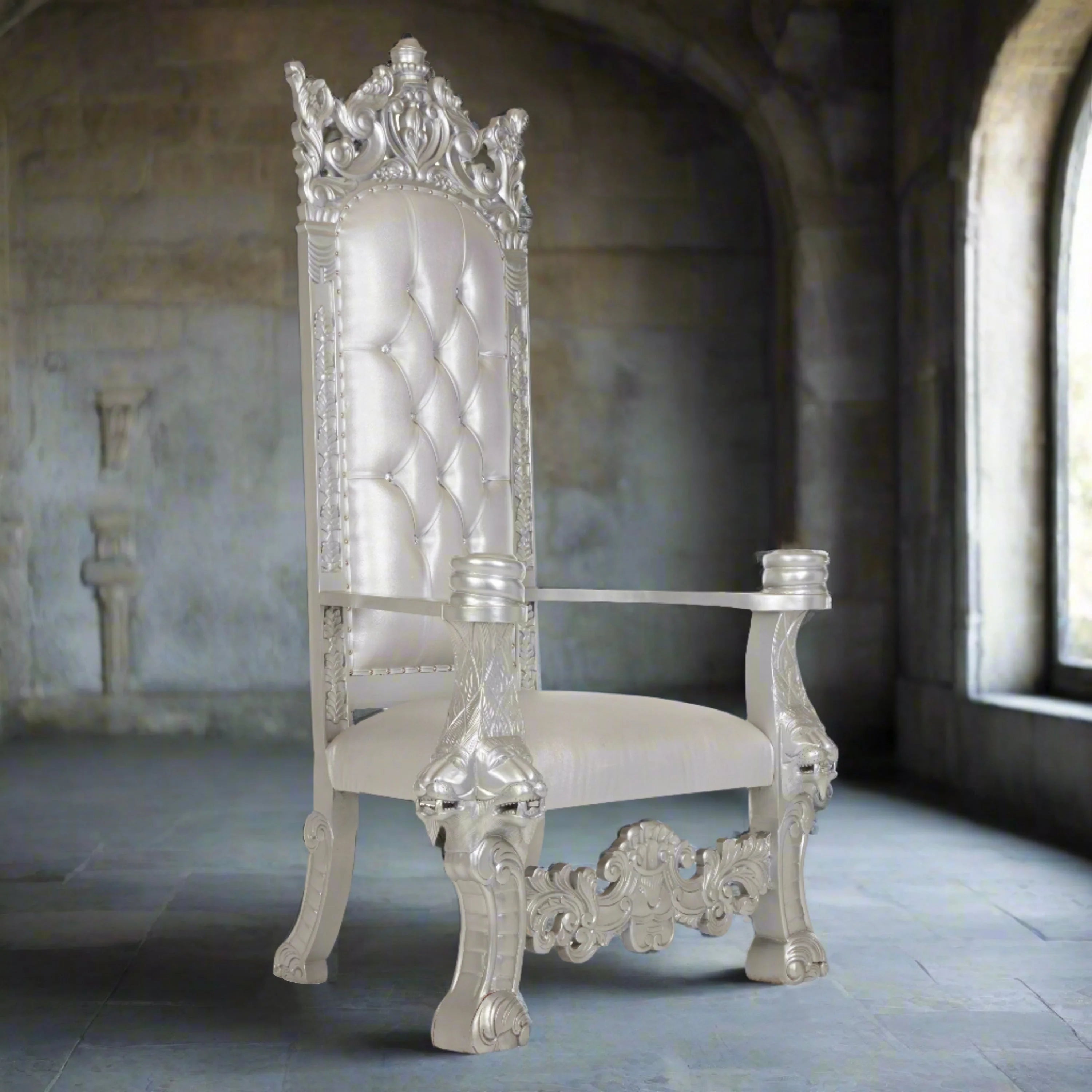 King Solomon Royal Throne Chair