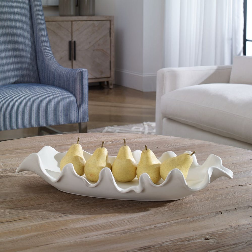 Ruffled Feathers Outdoor Bowl