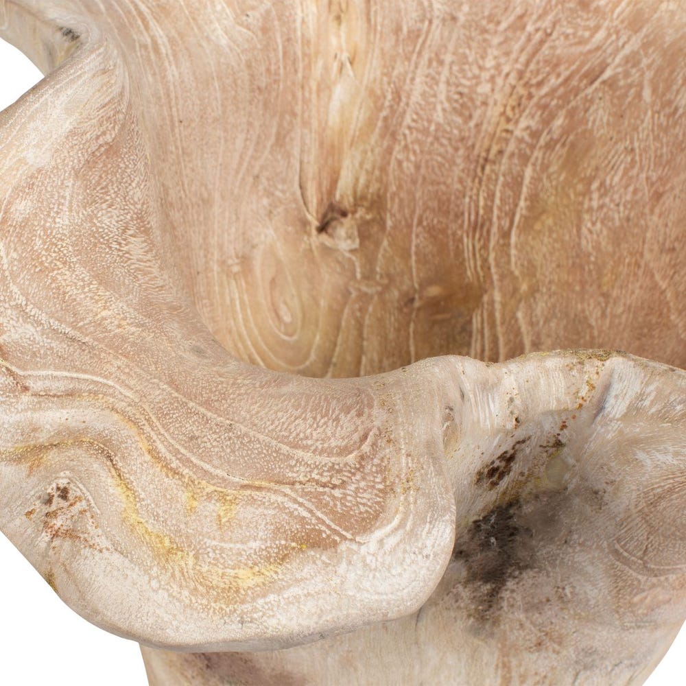 Teak Flow Outdoor Bowl