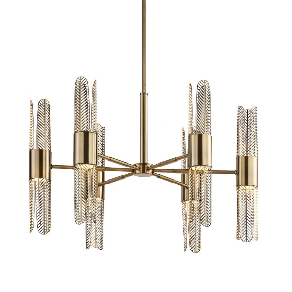 Cret, 12 Lt Chandelier