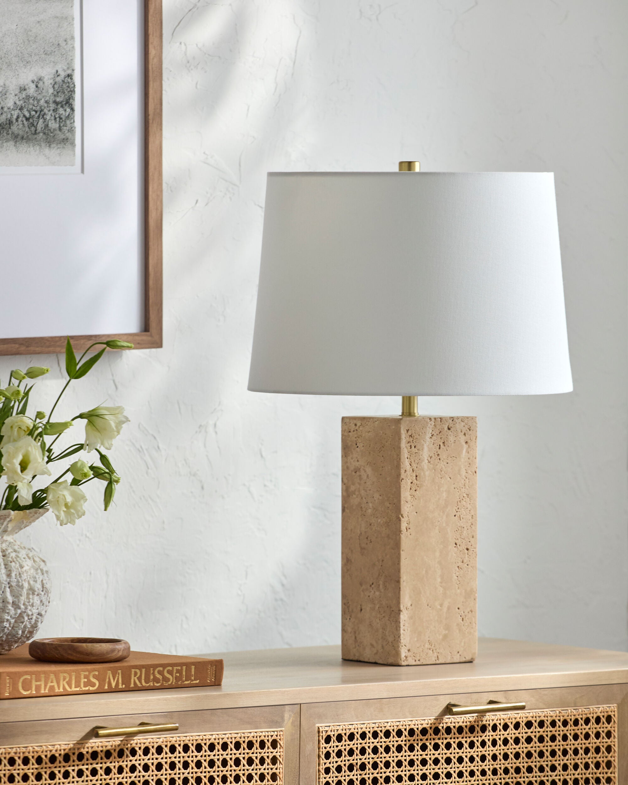 Autumn Laurel Accent Table Lamp