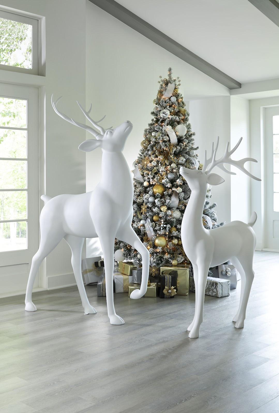 Royal Reindeer, White