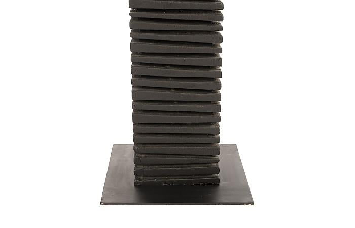 Black Wood Abstract Sculpture, Assorted with Natural Characteristics