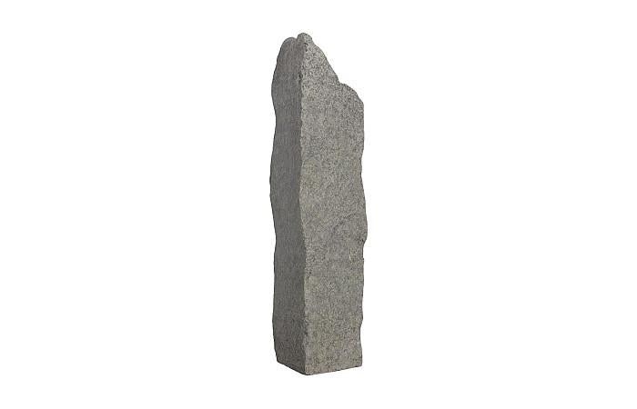 Cast Colossal Splinter Stone Sculpture, Gray