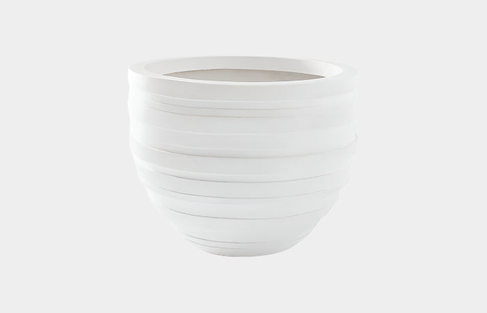 June Planter, White, SM