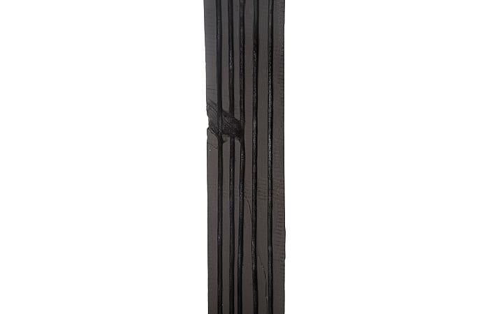 Black Wood Abstract Sculpture, Assorted with Natural Characteristics