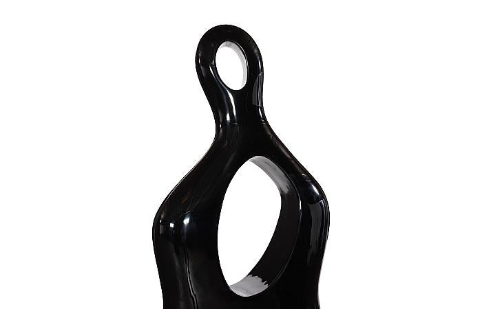 Female Sculpture, Gel Coat Black, Colossal