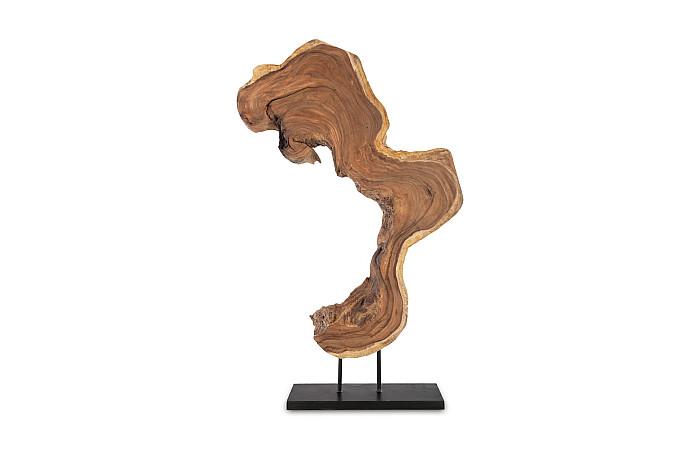 Creature Floor Sculpture on Stand, Natural