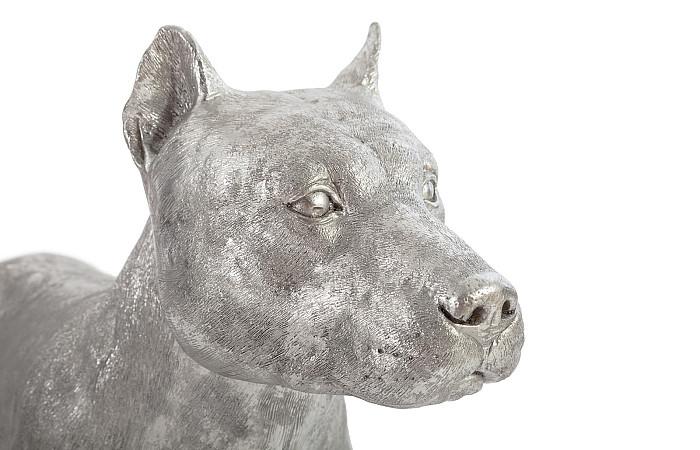 Pit Bull, Dog, Silver Leaf