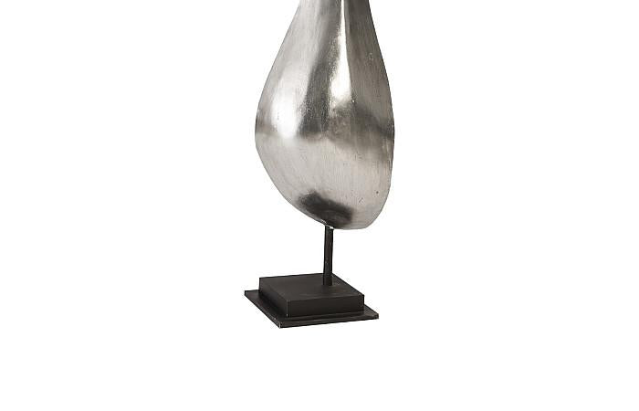 Chofa Sculpture, Silver Leaf, LG