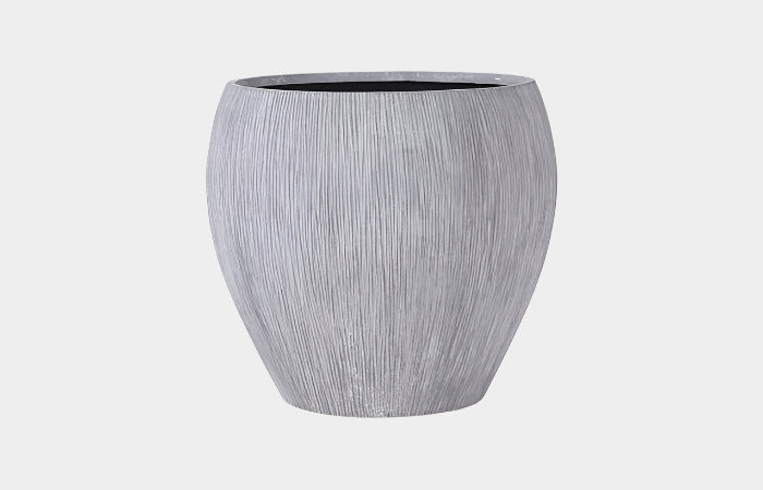 Filament Planter, Raw Gray, LG