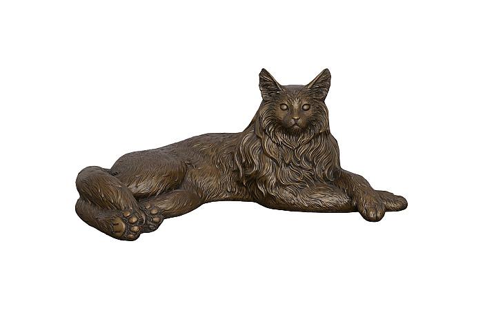 Cat Sculpture, Bronze