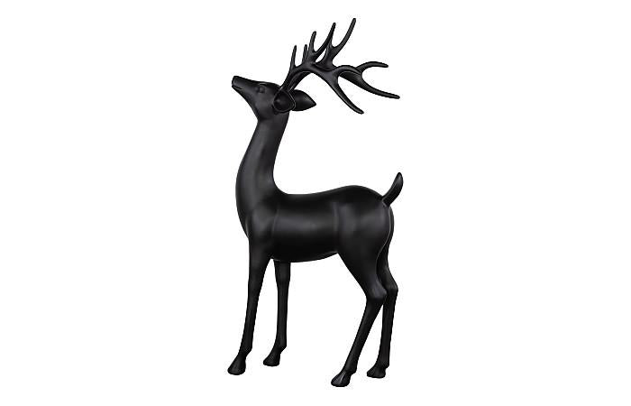 Standing Reindeer, Black