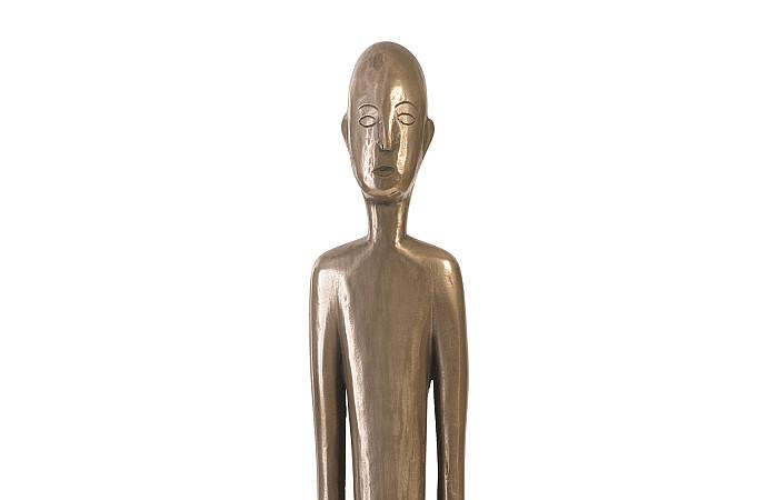 Bulol Sculpture, Polished Bronze, MD