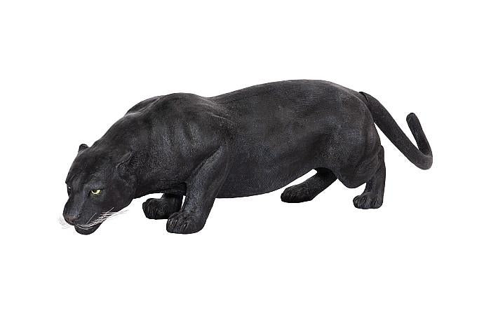 Panther Sculpture, Prowl, Black