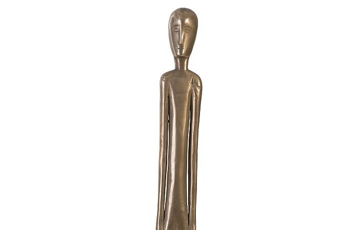 Bulol Sculpture, Polished Bronze, LG