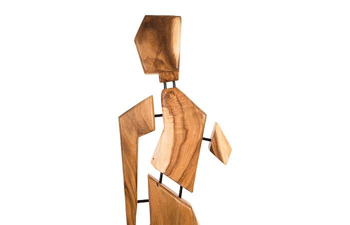 Sculpture en bois de Jack