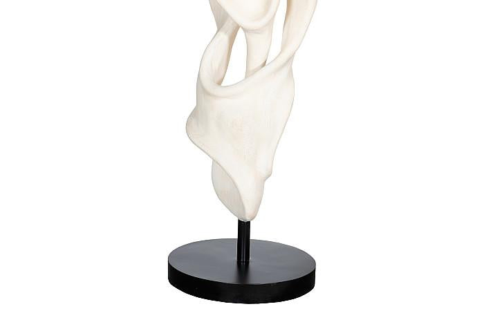 Cast Dancing Sculpture, Coupé, Faux Bleached