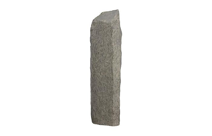 Cast Colossal Splinter Stone Sculpture, Gray