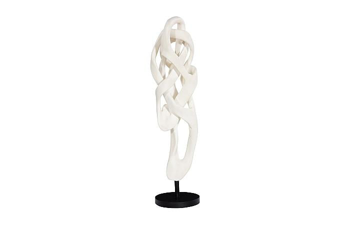 Cast Dancing Sculpture, Passé, Faux Bleached