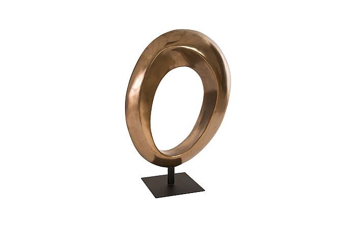 Hoop Sculpture, Bronze