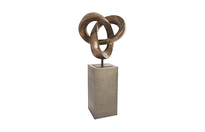 Trifoil Sculpture, Bronze