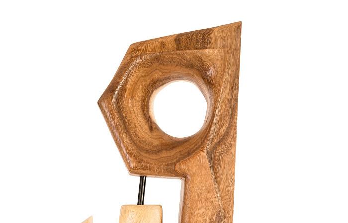 Sculpture en bois de Jill