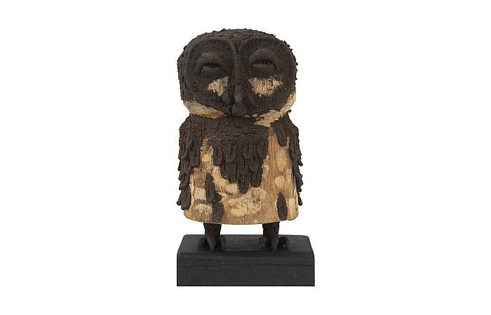 Girl Owl, Carved Animal